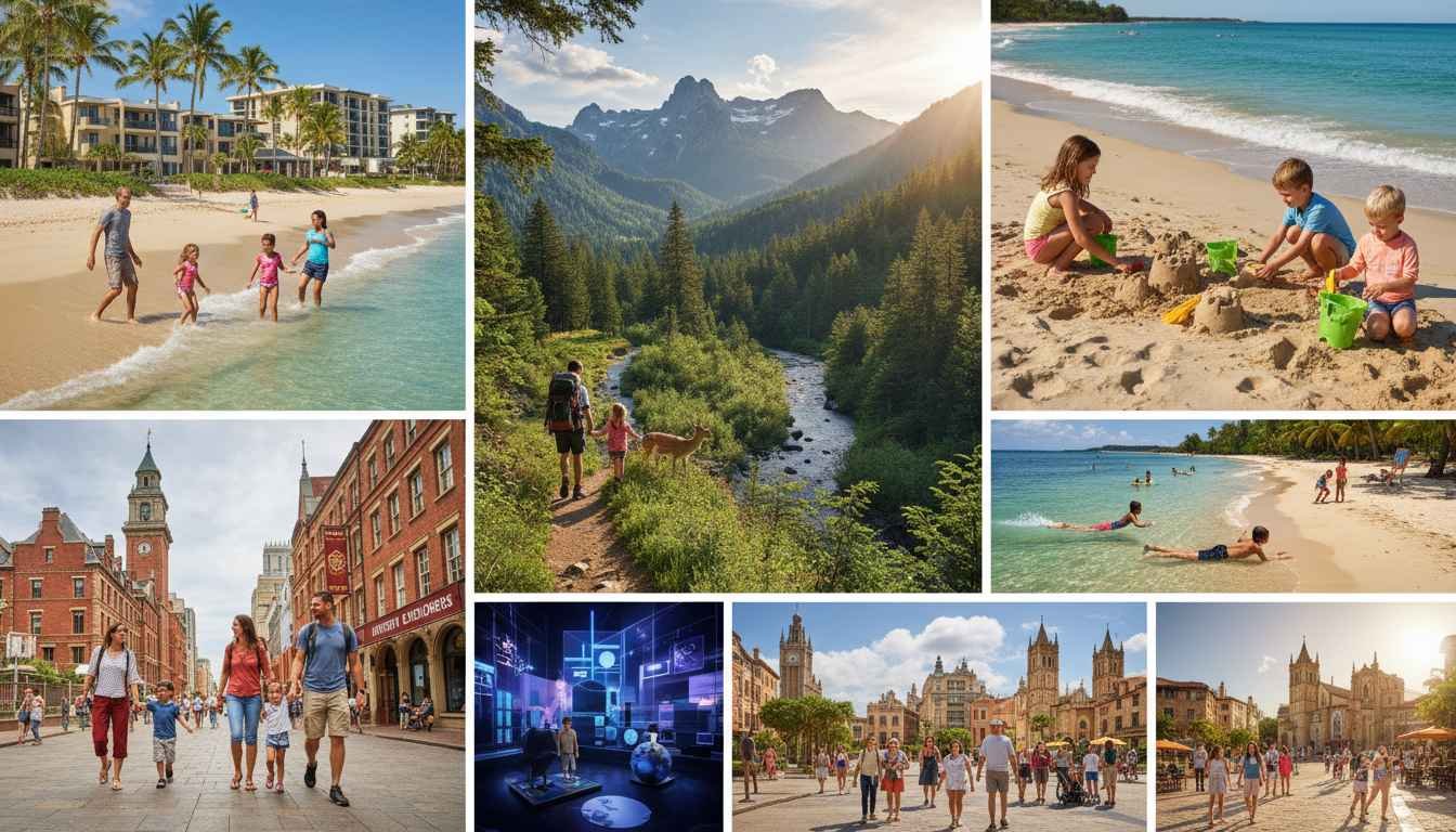 best places to visit for spring break with family