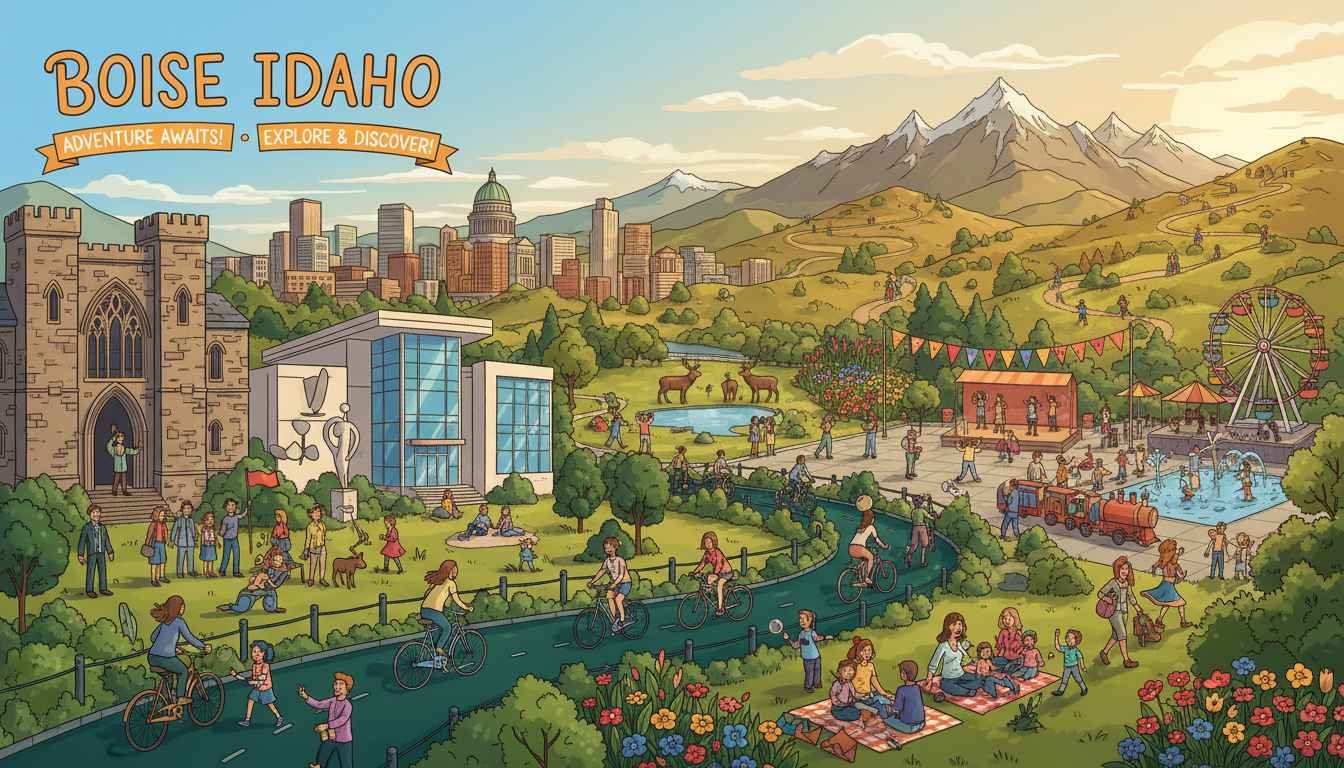 fun places to visit in boise idaho