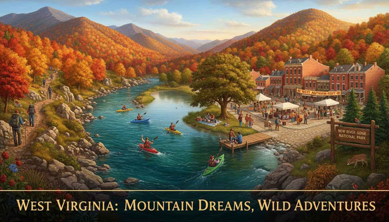 top places to visit in west virginia