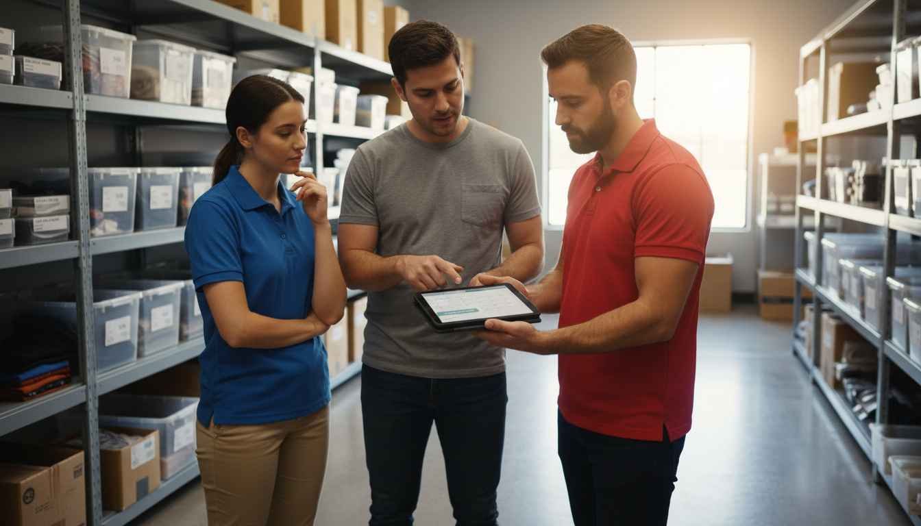 automate shift reminders retail stockroom teams