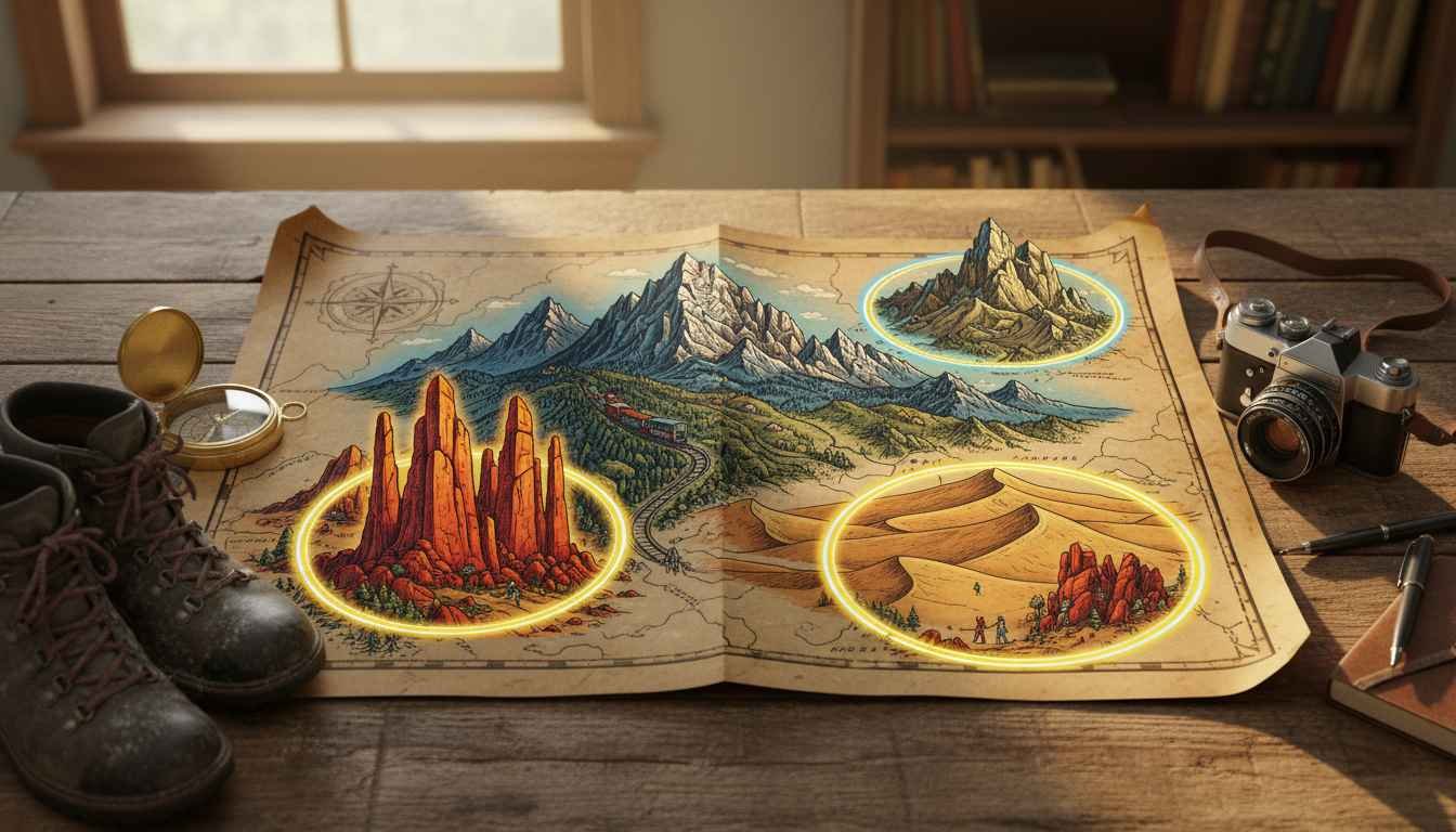 best places to visit in colorado map