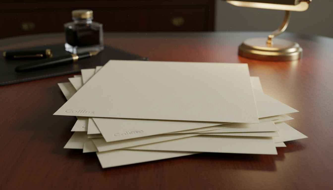 collins writing paper