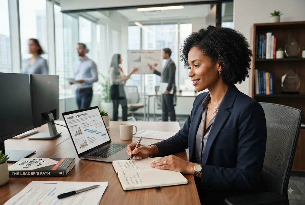Career growth advice for a professional planning long-term career advancement